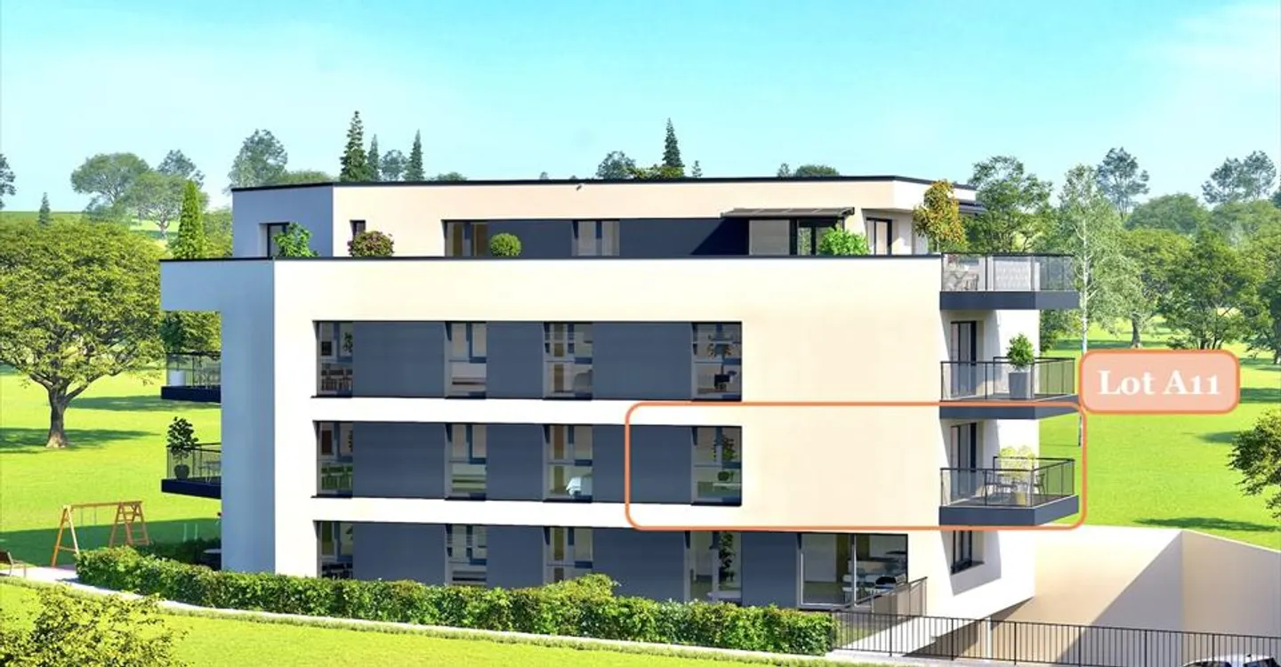 Magnificent 4.5-room apartment with 1 parking space in Attalens (A21) - Photo 4 of 14