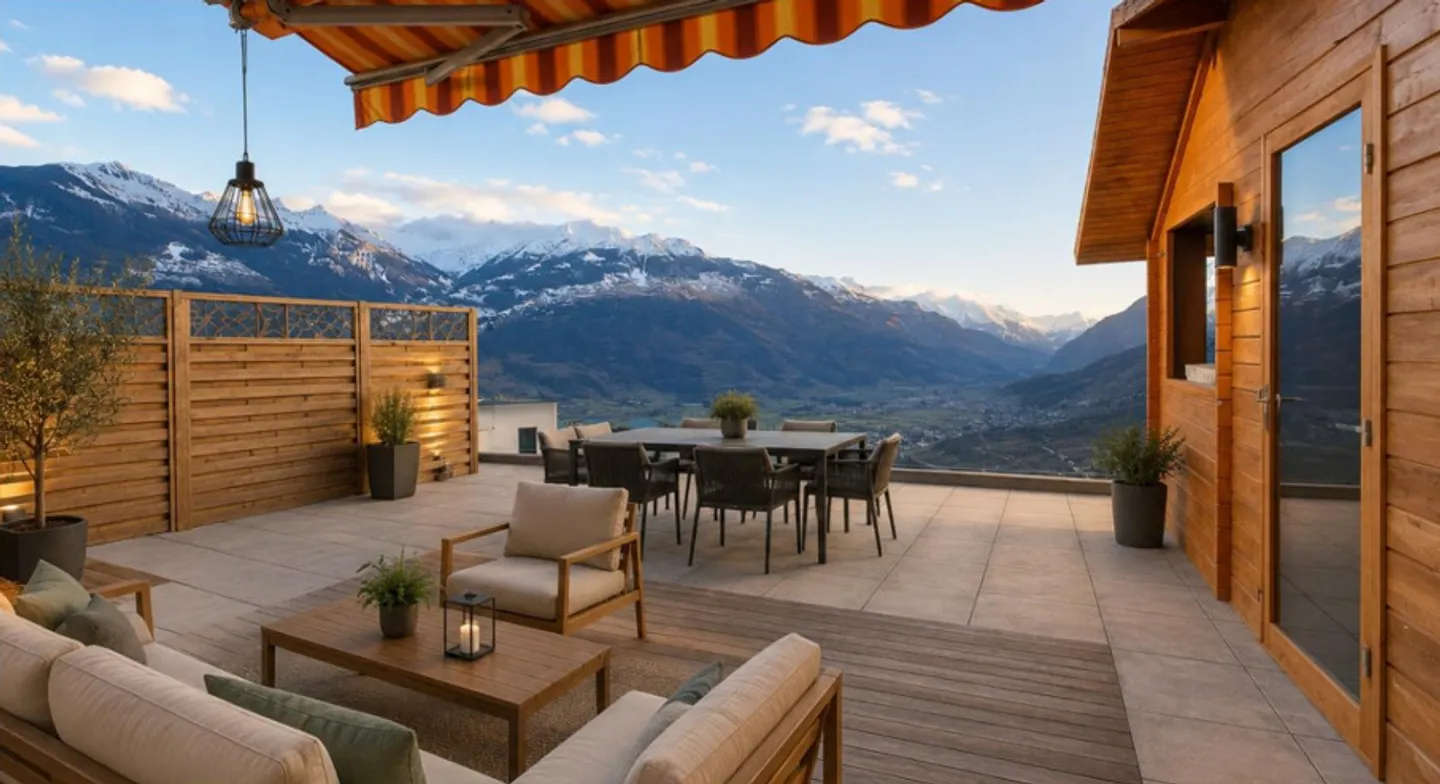 Appartement spacieux avec terrasse - Photo 1 sur 7