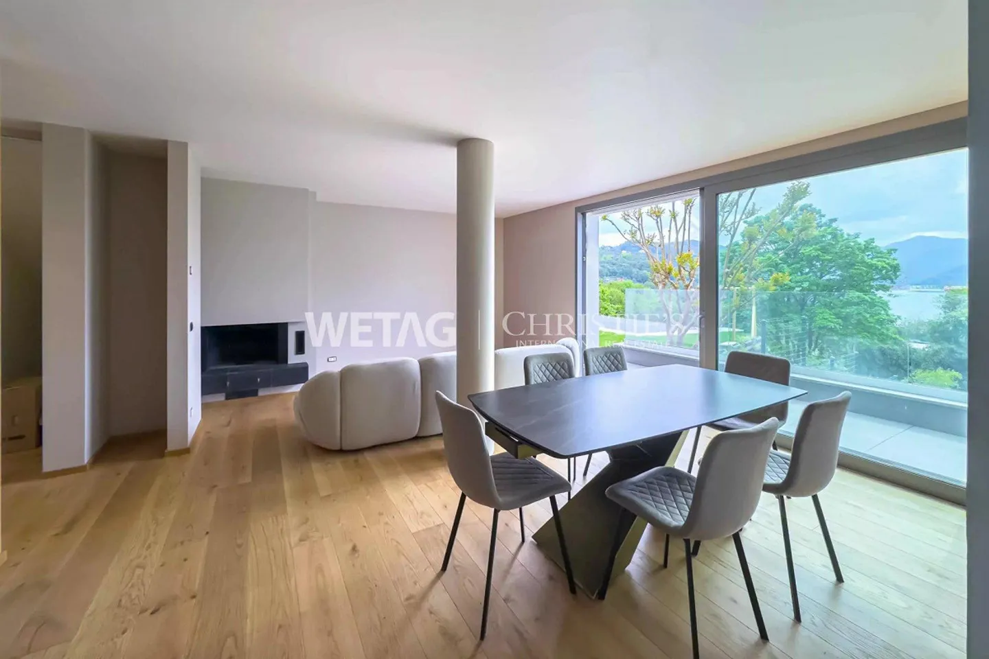 Lugano-Muzzano: grosszügige Villa mit Pool & Blick auf den Luganersee zu verkaufen - Foto 11 von 13