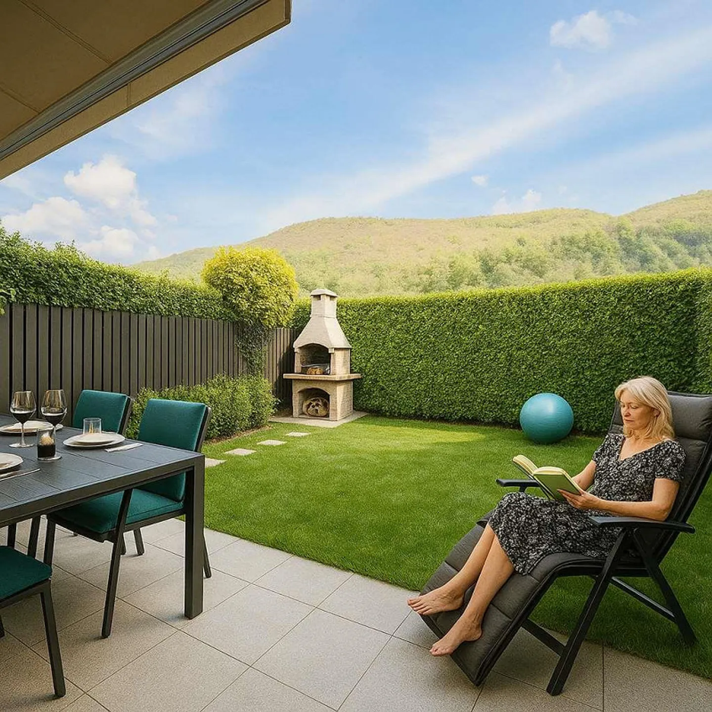 Casa a schiera con giardino privato - Barbengo, Lugano - Foto 4 di 13