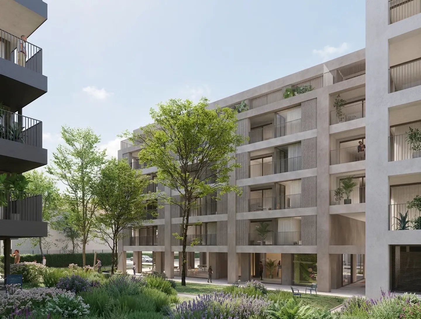 LUGANO - ZU VERMIETEN NEUE 4.5 ZIMMER WOHNUNGEN - Foto 2 von 2