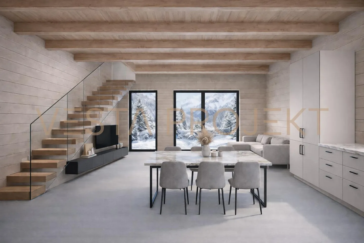 COMPLEXE CHALET TRIPLE ESTELLE - Photo 3 sur 9