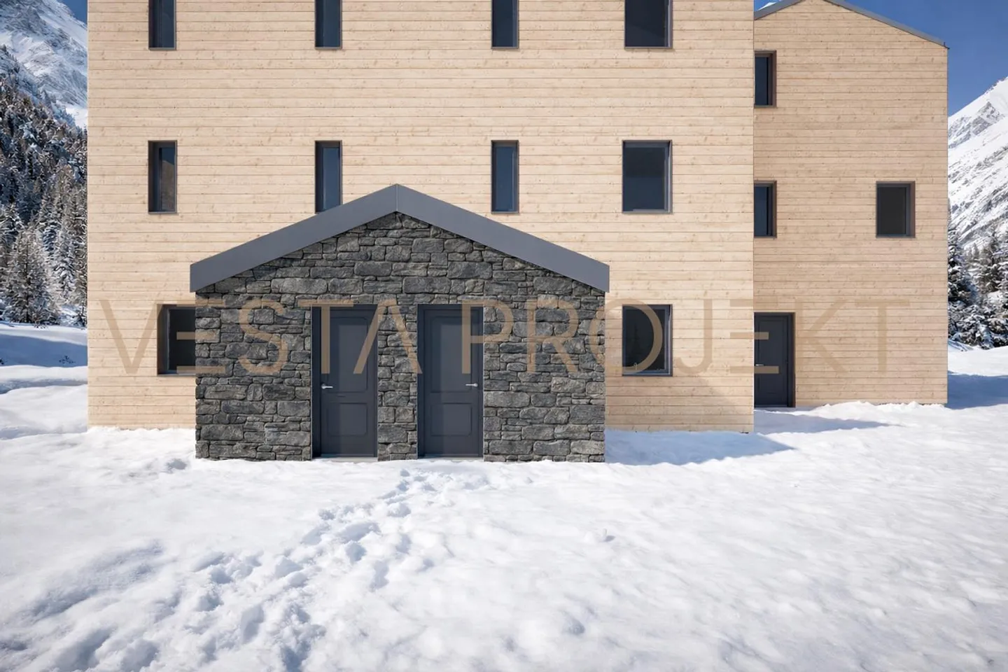 COMPLEXE CHALET TRIPLE ESTELLE - Photo 4 sur 9