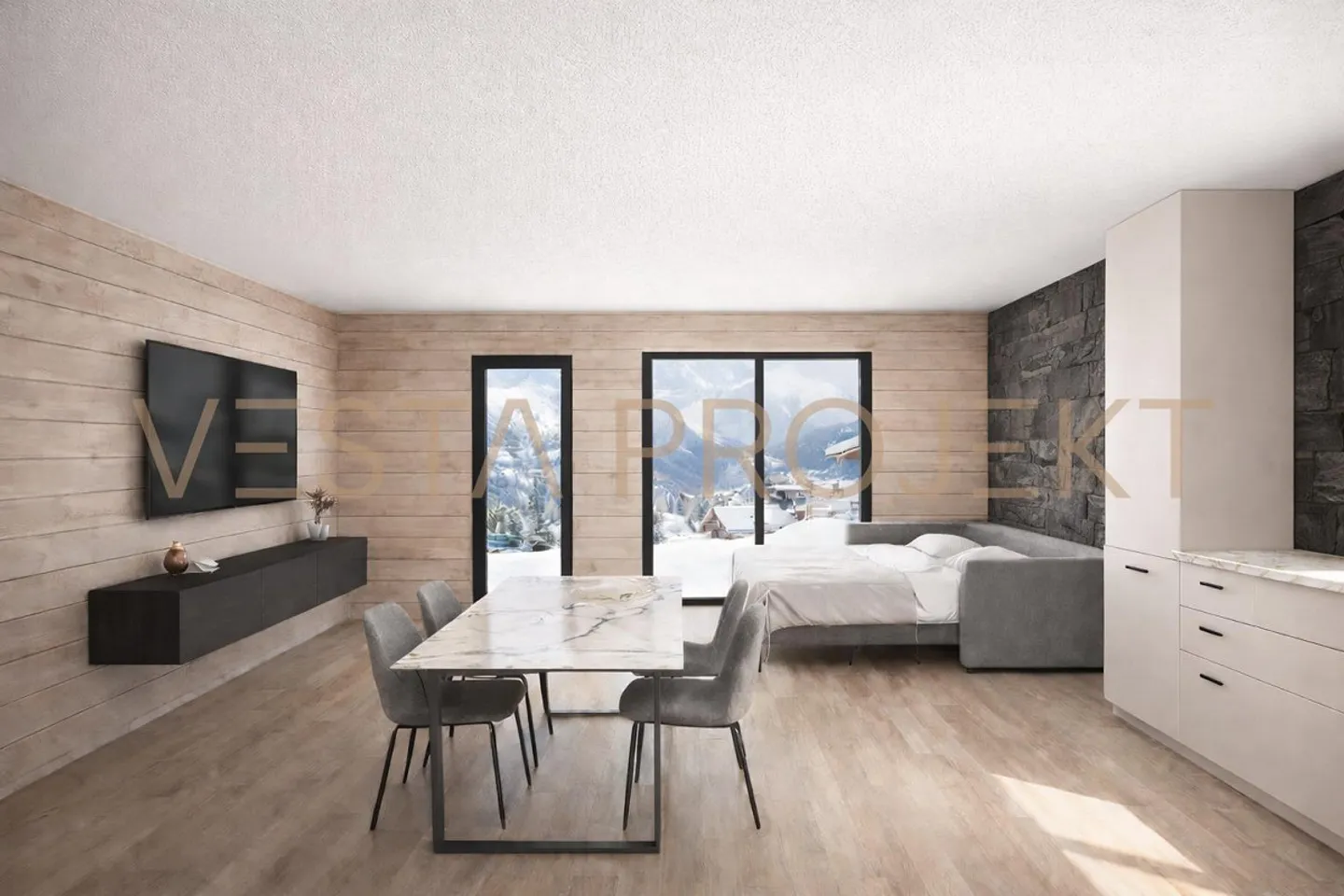 COMPLEXE CHALET TRIPLE ESTELLE - Photo 6 sur 9
