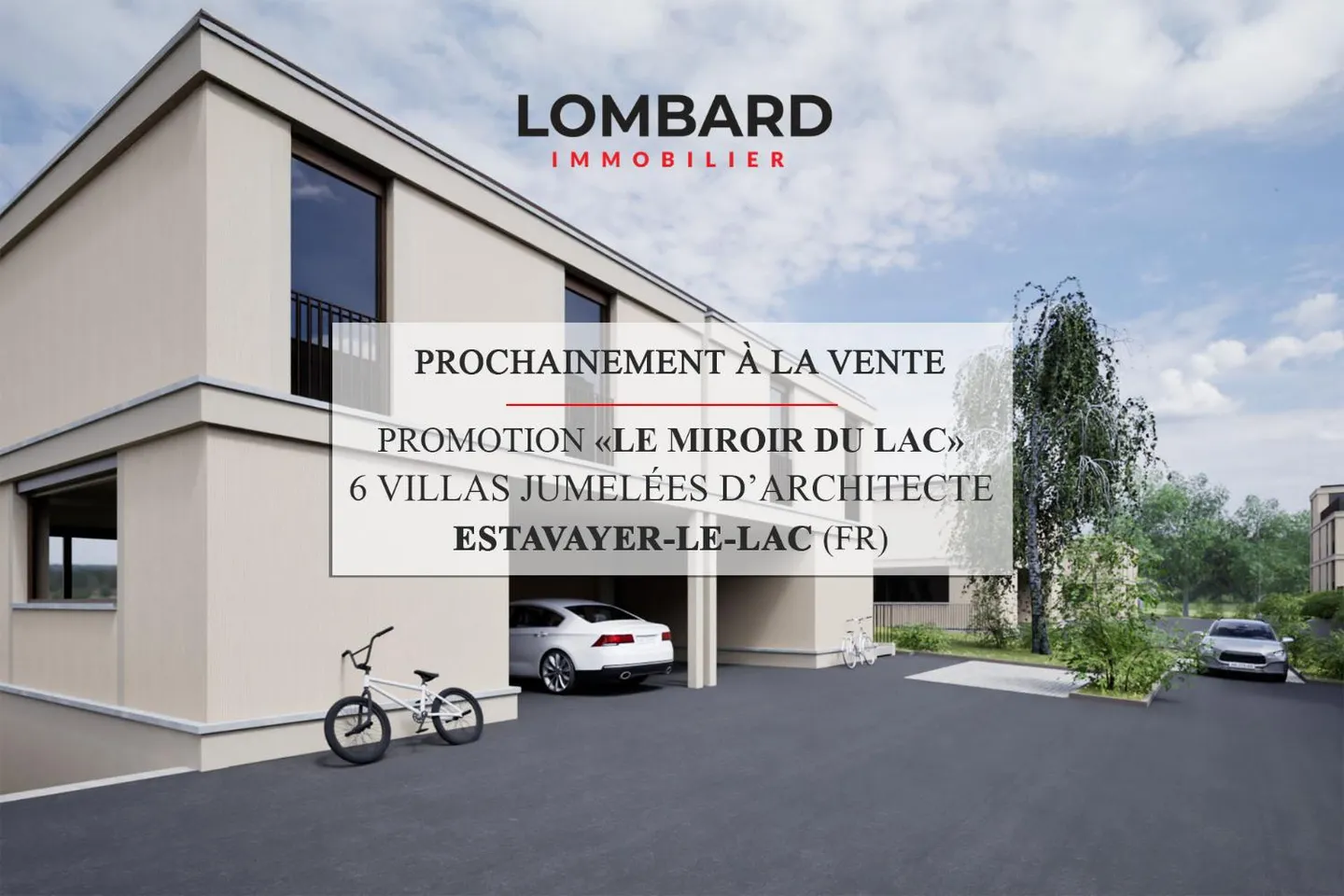 Promotion Miroir du Lac - 6 maisons jumelées au design architectural - Photo 1 sur 4