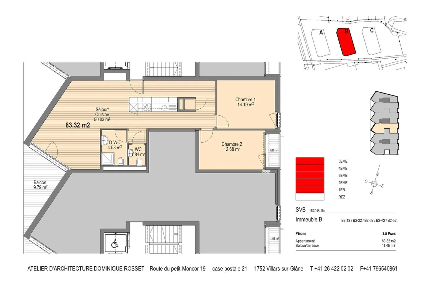 3.5 Room Apartment - Photo 6 of 7