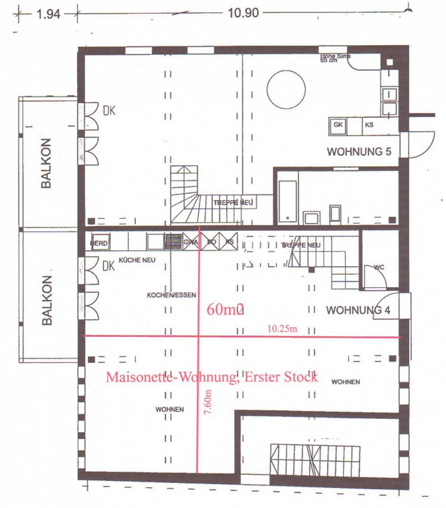 Maisonette, su richiesta con giardino - Foto 24 di 25