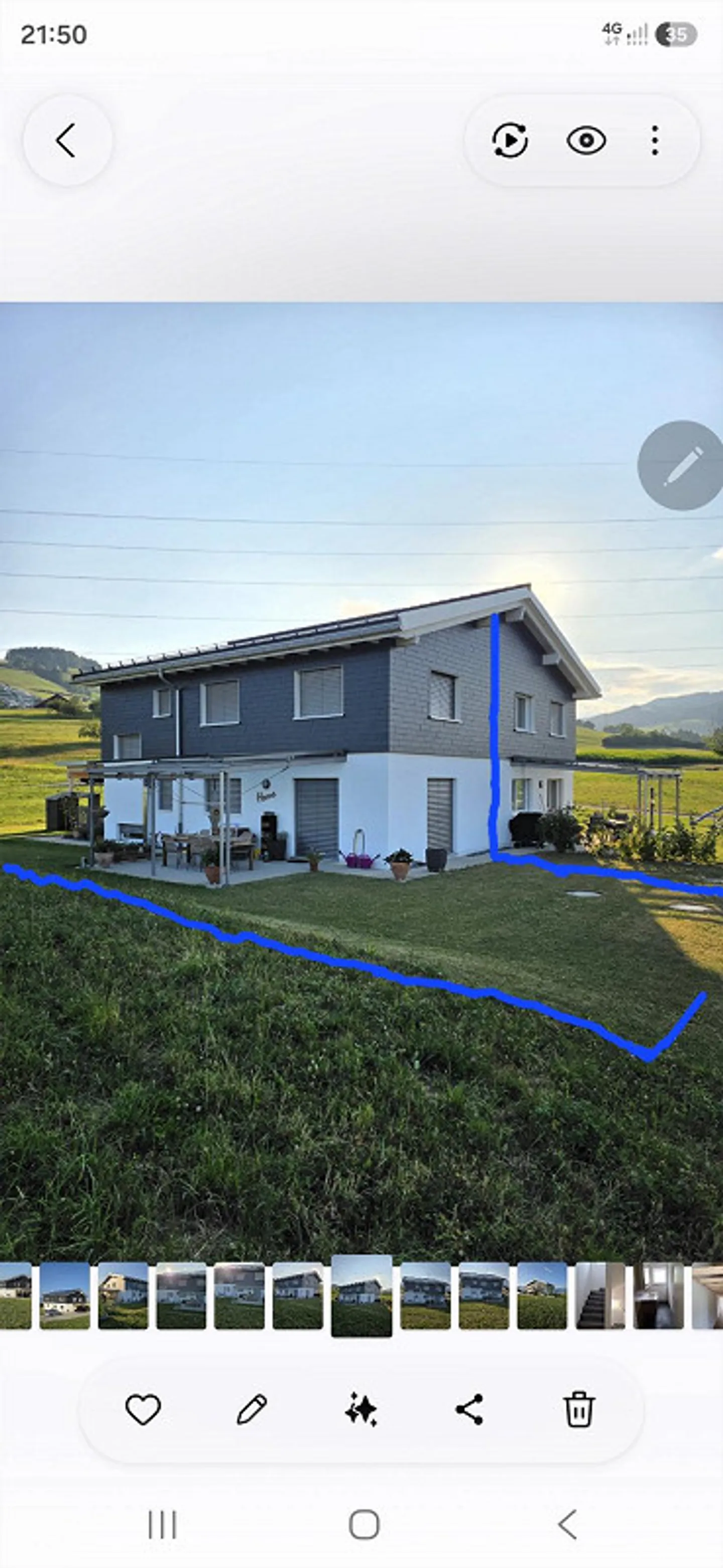 Charmantes Haus mit Aussicht - Foto 1 von 6
