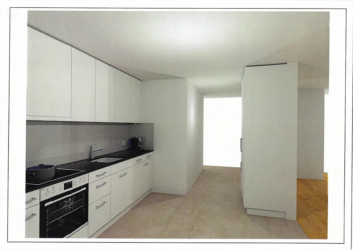 bellissimo appartamento luminoso di 3 stanze - Foto 3 di 5