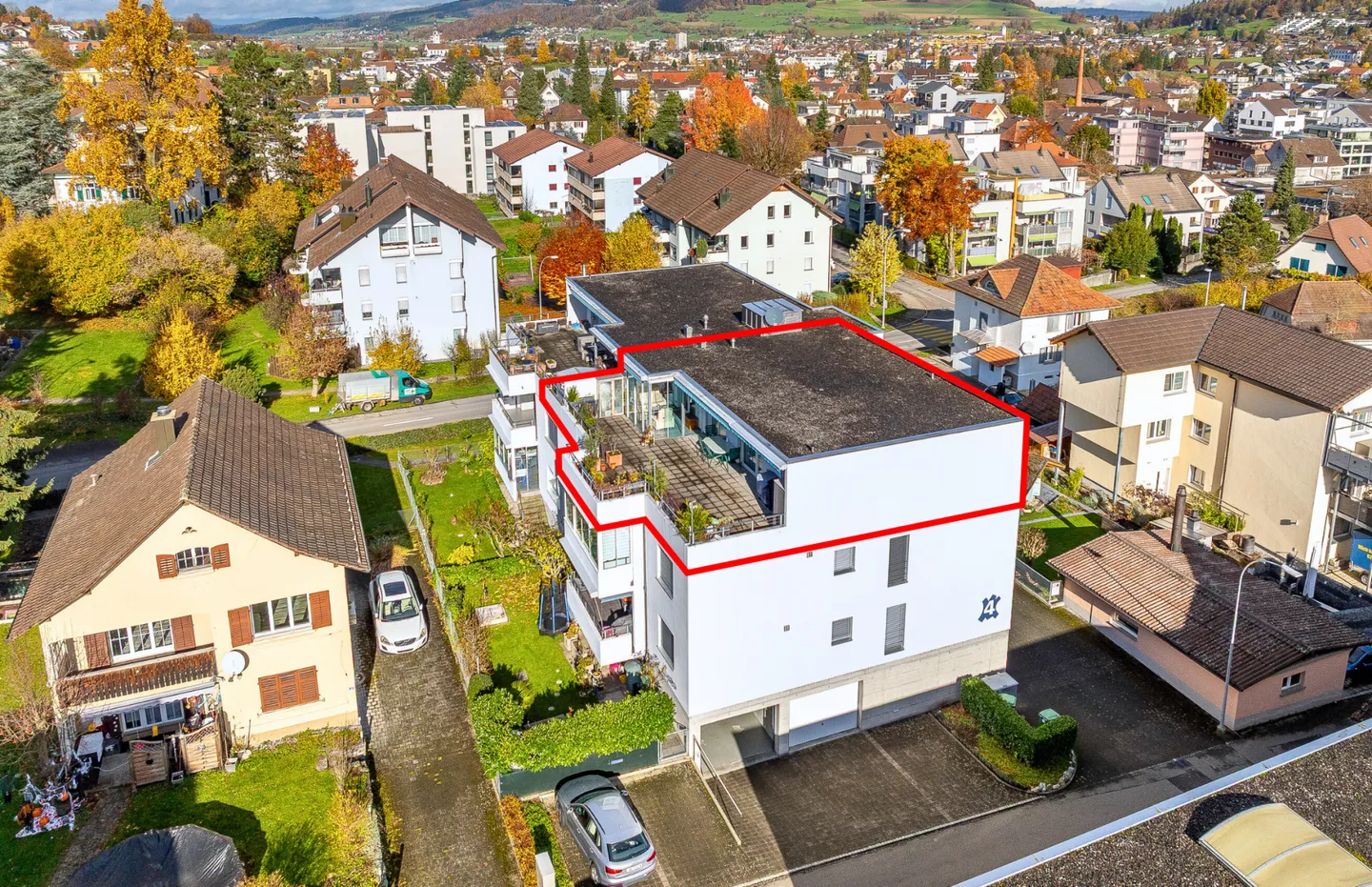 Appartement en attique 3.5 pièces avec grande terrasse - Photo 1 sur 10