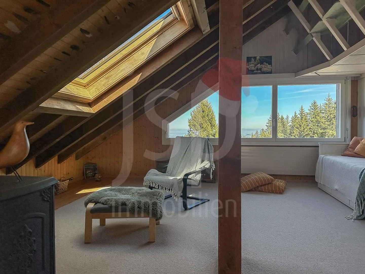 Accogliente appartamento mansardato 3.5 locali con galleria e stanza aggiuntiva - Foto 1 di 27