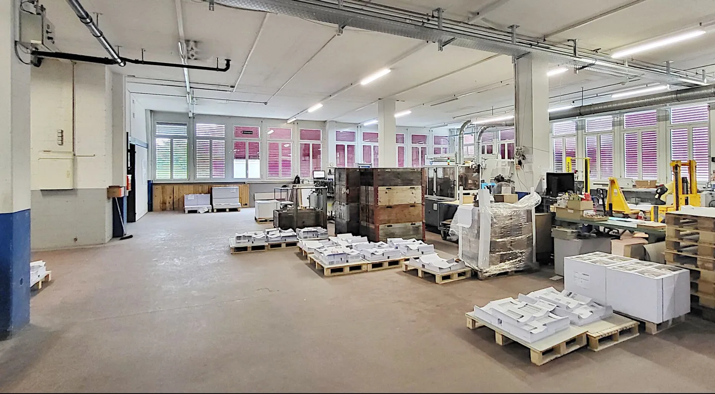 Espace commercial/production rare au rez-de-chaussée avec bureau et entrepôt - 5'000 m2 - Photo 3 sur 17