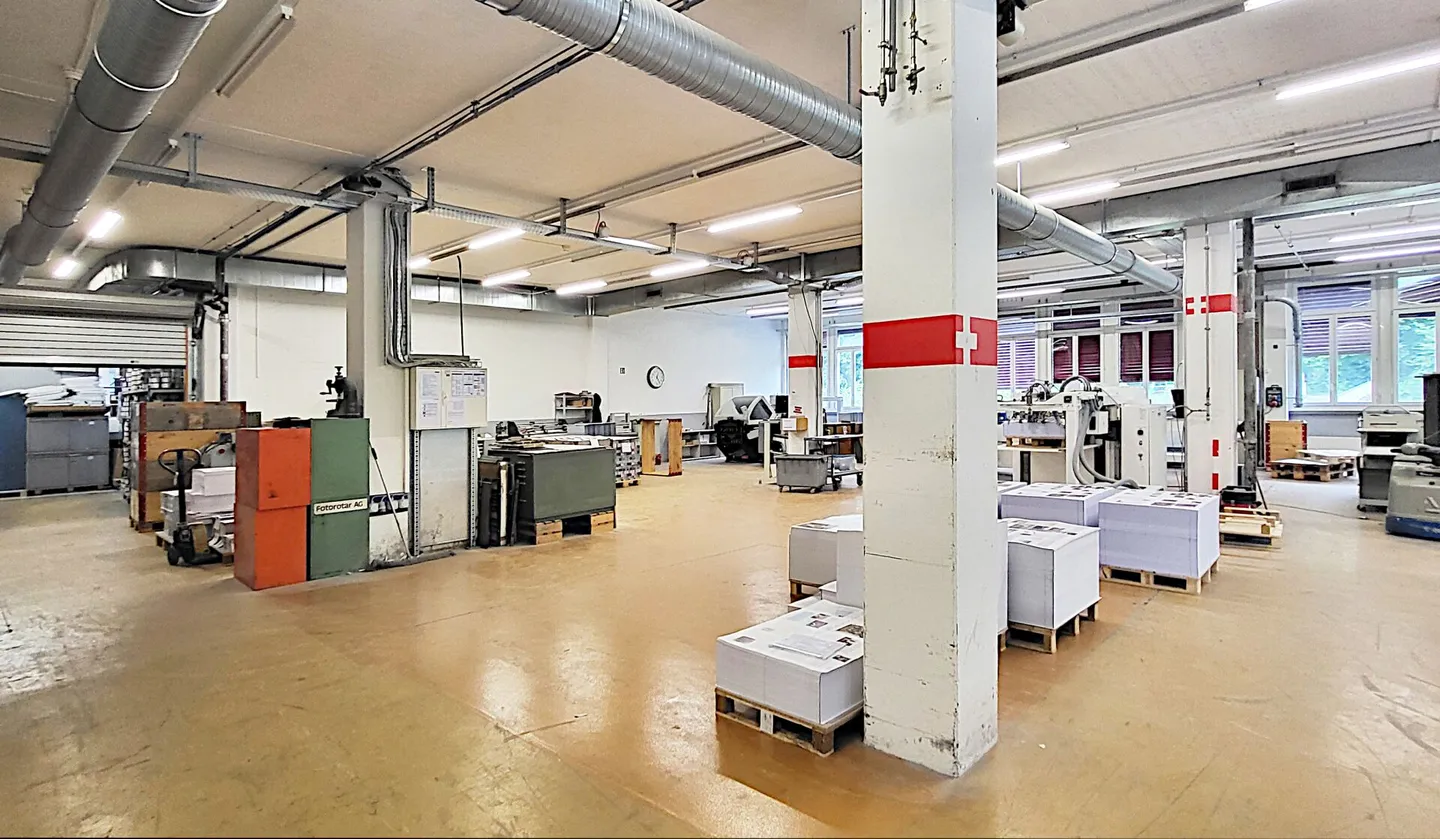 Espace commercial/production rare au rez-de-chaussée avec bureau et entrepôt - 5'000 m2 - Photo 4 sur 17