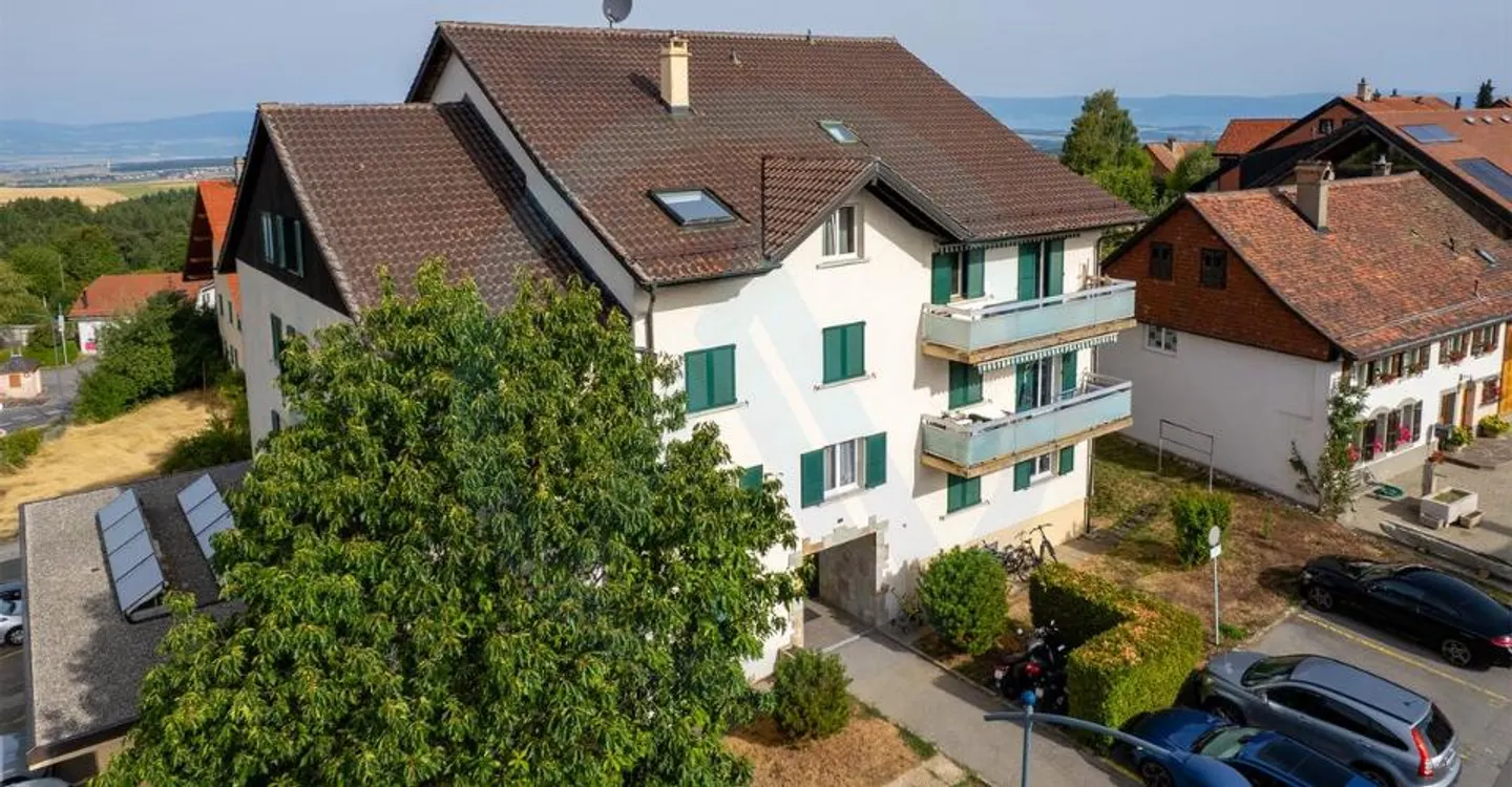 Appartement Charmant à Villars-Tiercelin - Photo 1 sur 13