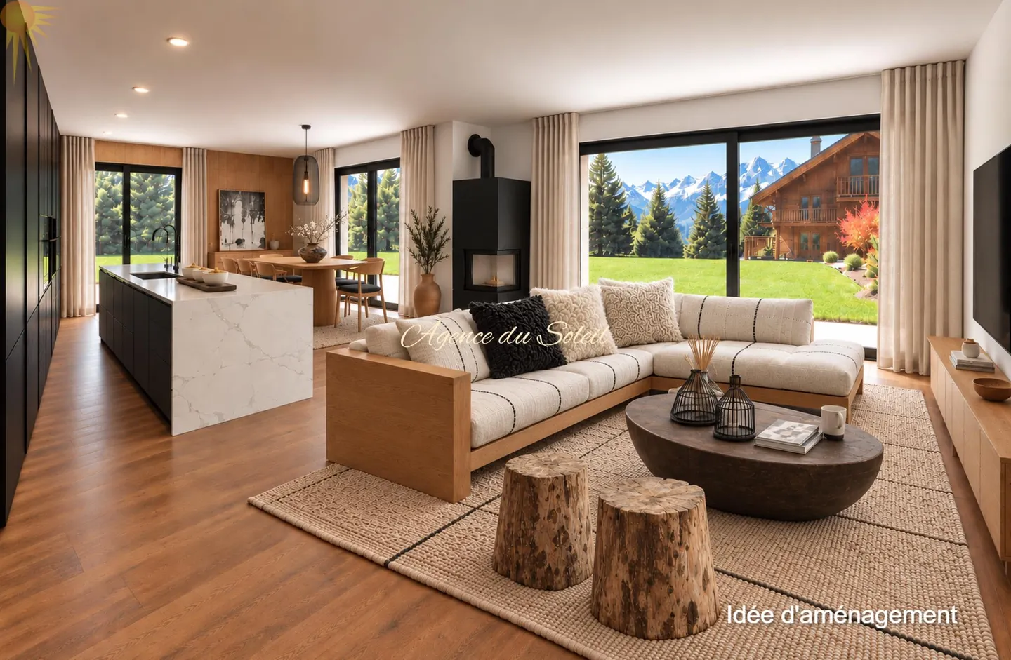 Appartamento di lusso di 4,5 stanze, nuovo e idealmente situato a Crans! - Foto 2 di 12