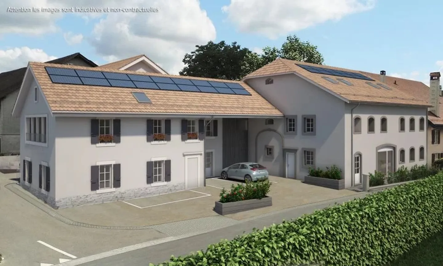 Ferme en cours de rénovation - Duplex combles au cachet et charme accentué par d - Photo 1 sur 11