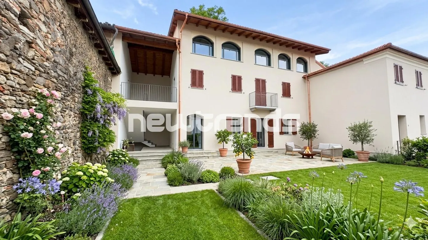 Pura-Caslano : Nouveau penthouse de 3,5 pièces - Photo 2 sur 19
