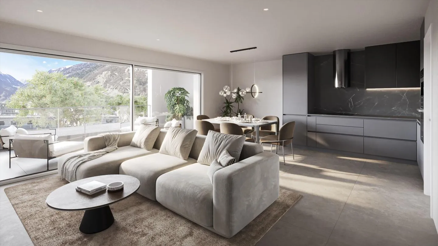 3.5 Room Apartment - CHF 695,000 - Photo 1 of 9