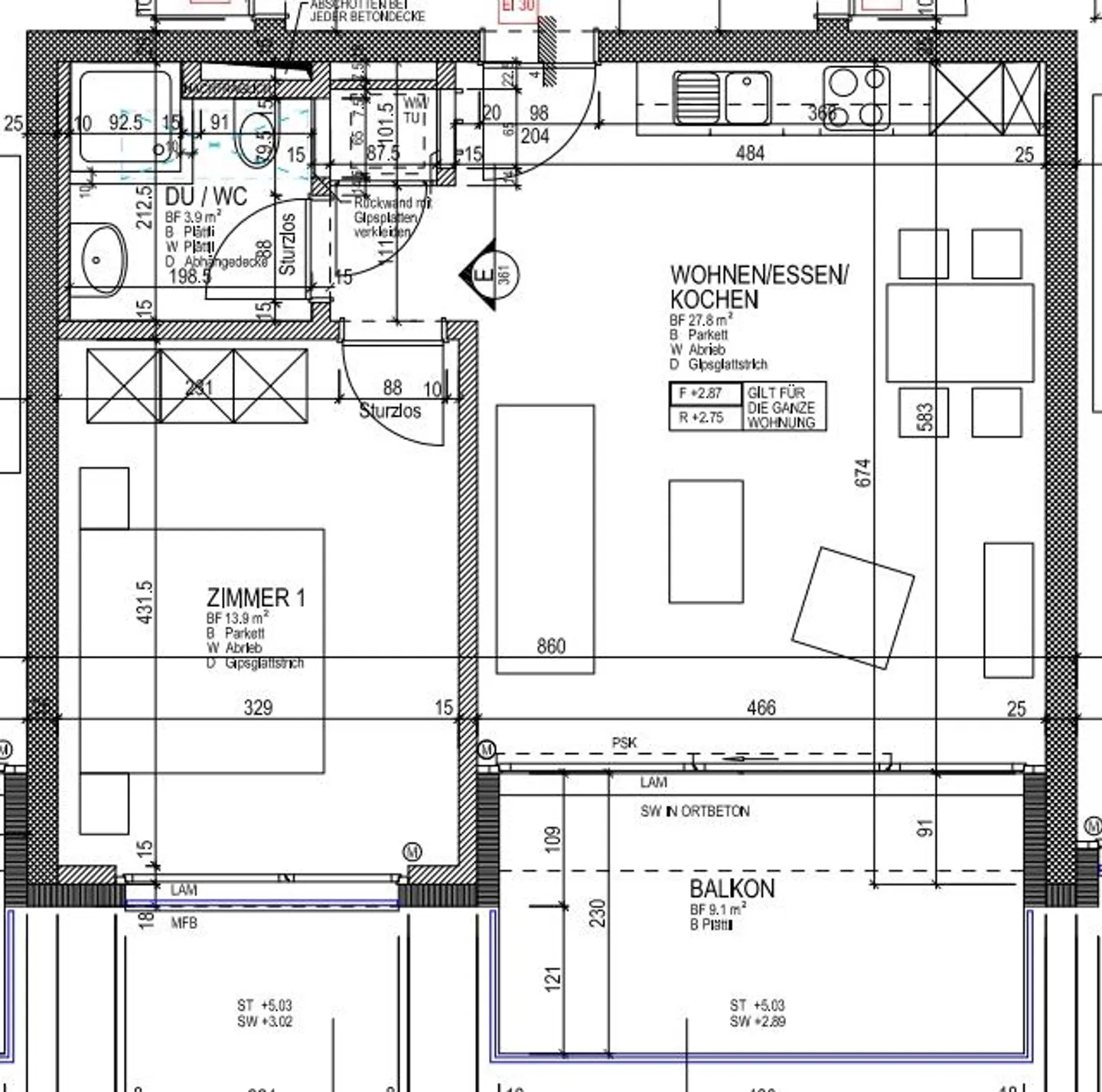 Great 2.5-room apartment in a park-like setting and central - Photo 2 of 7