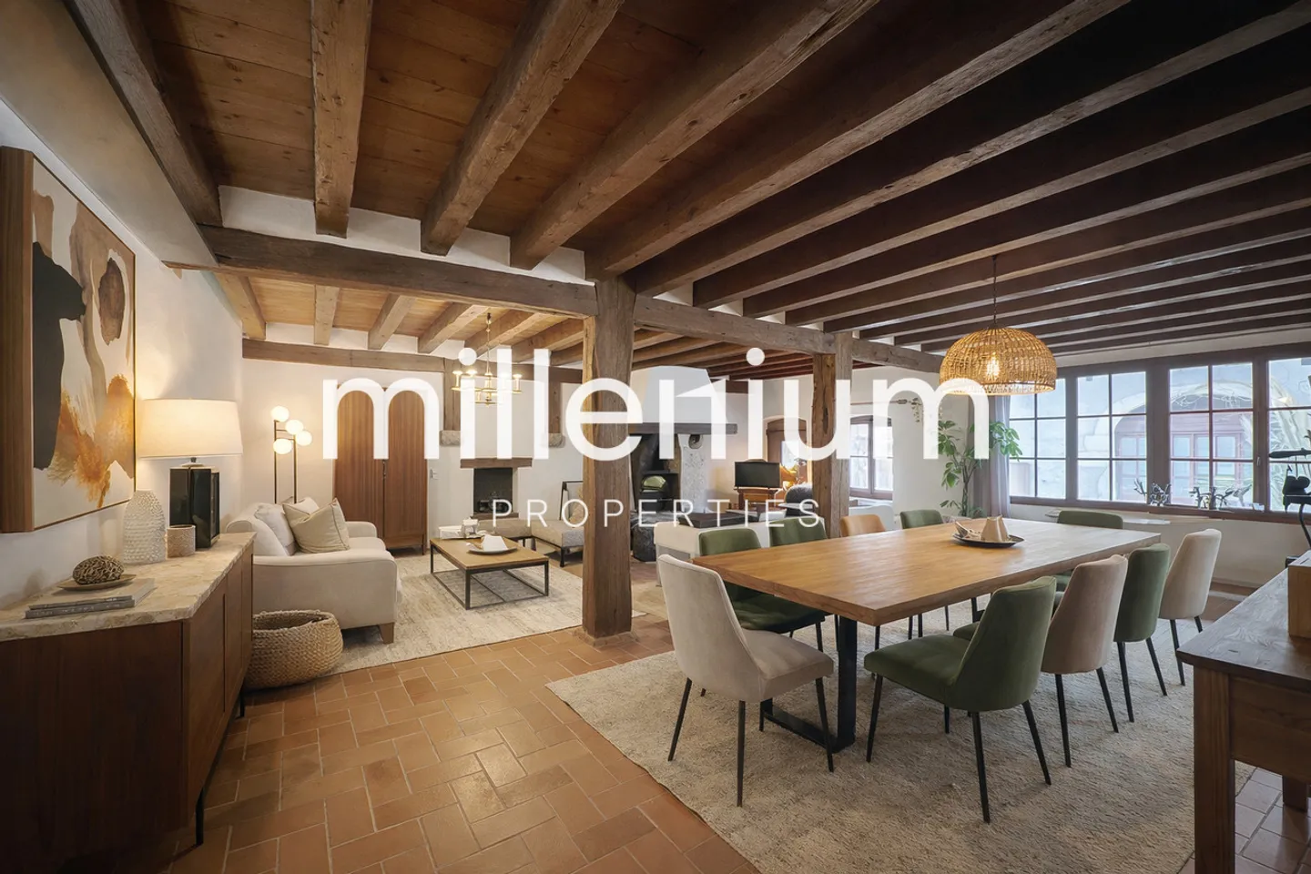 Casa di charme con giardino alberato a Collex - Foto 2 di 19