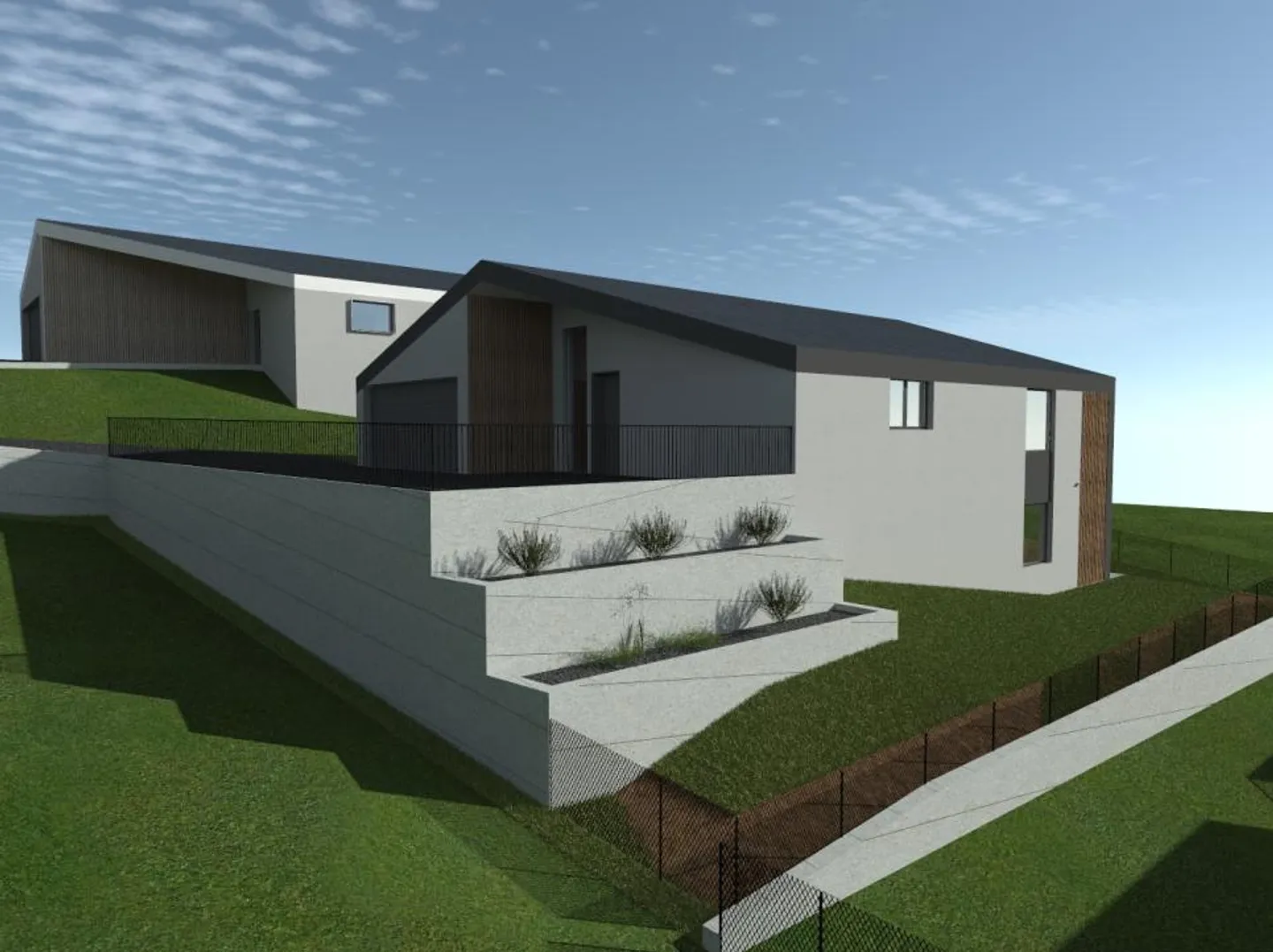 Bellissima casa d'architetto con bel giardino - Foto 7 di 13