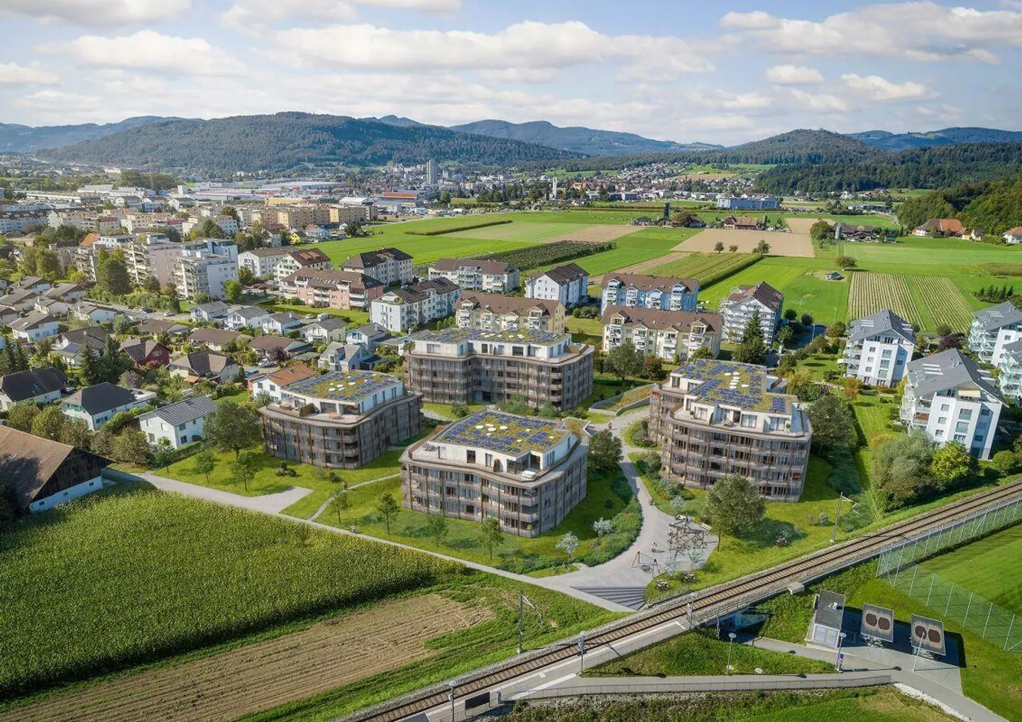 Appartamenti moderni di 2,5 stanze con ampia terrazza coperta - Foto 3 di 5