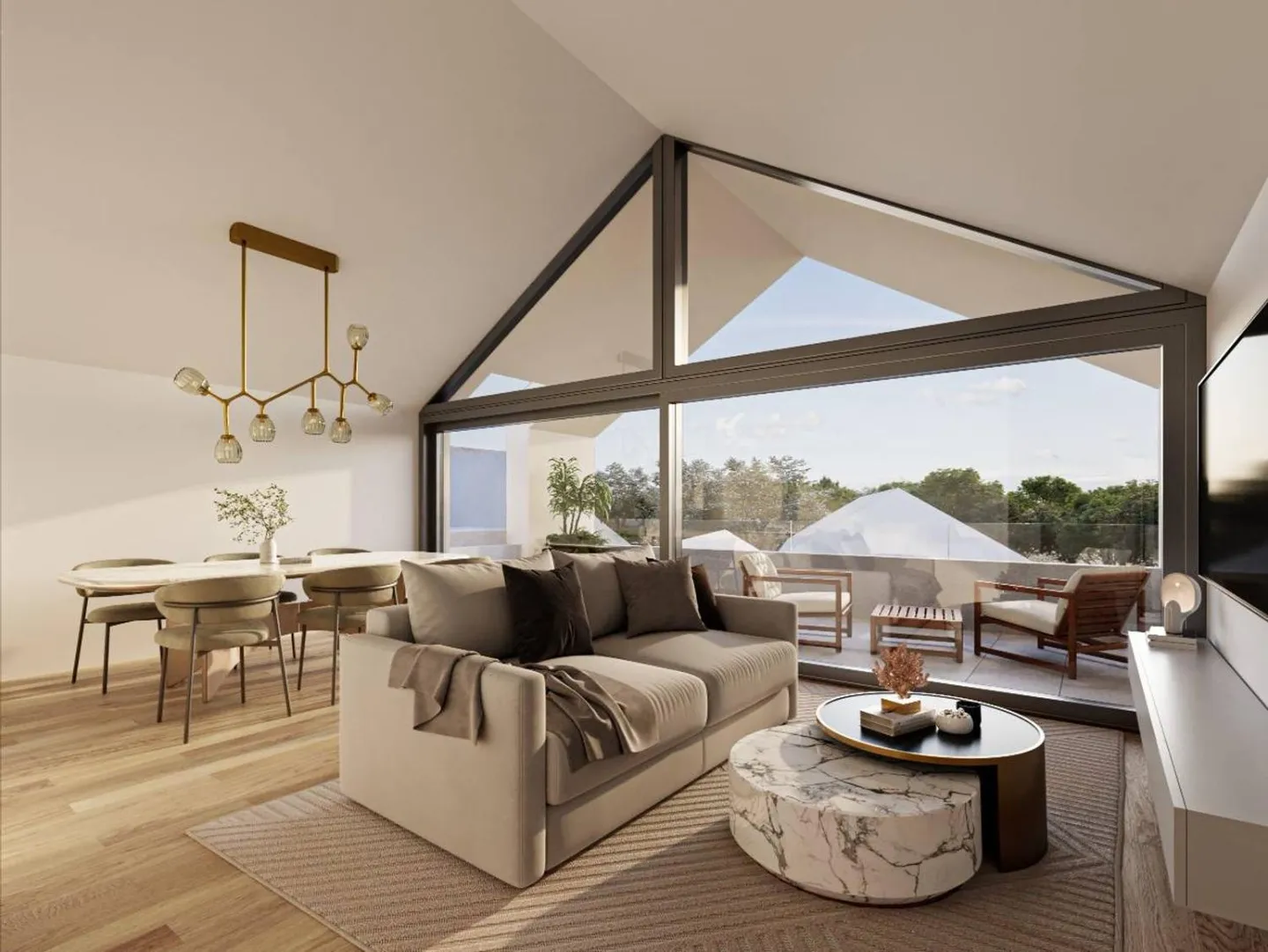 Nouvel appartement avec dominance sur la plaine - Photo 4 sur 5