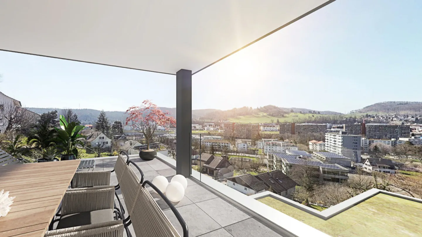 Topmoderne 4½-Zimmerwohnung mit grosser Terrasse - Foto 6 von 18