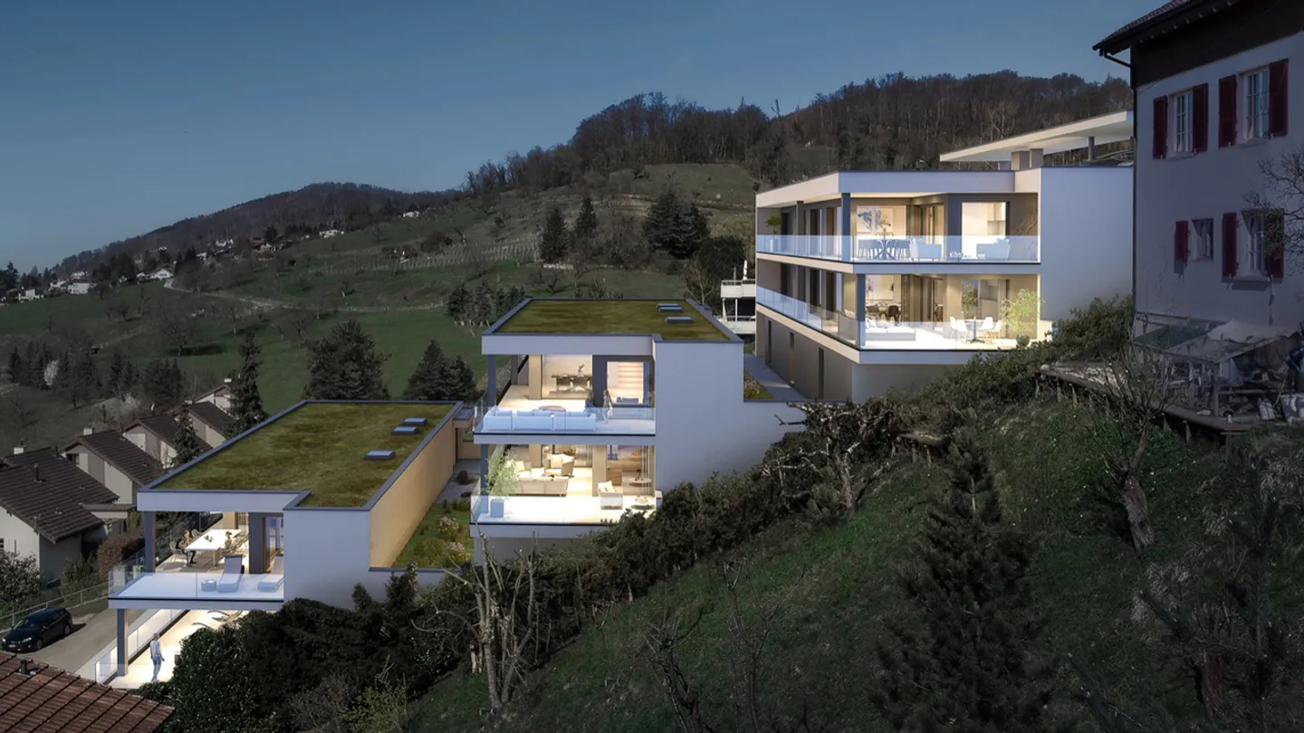 4½ pièces appartements en copropriété avec grande terrasse - Photo 11 sur 16