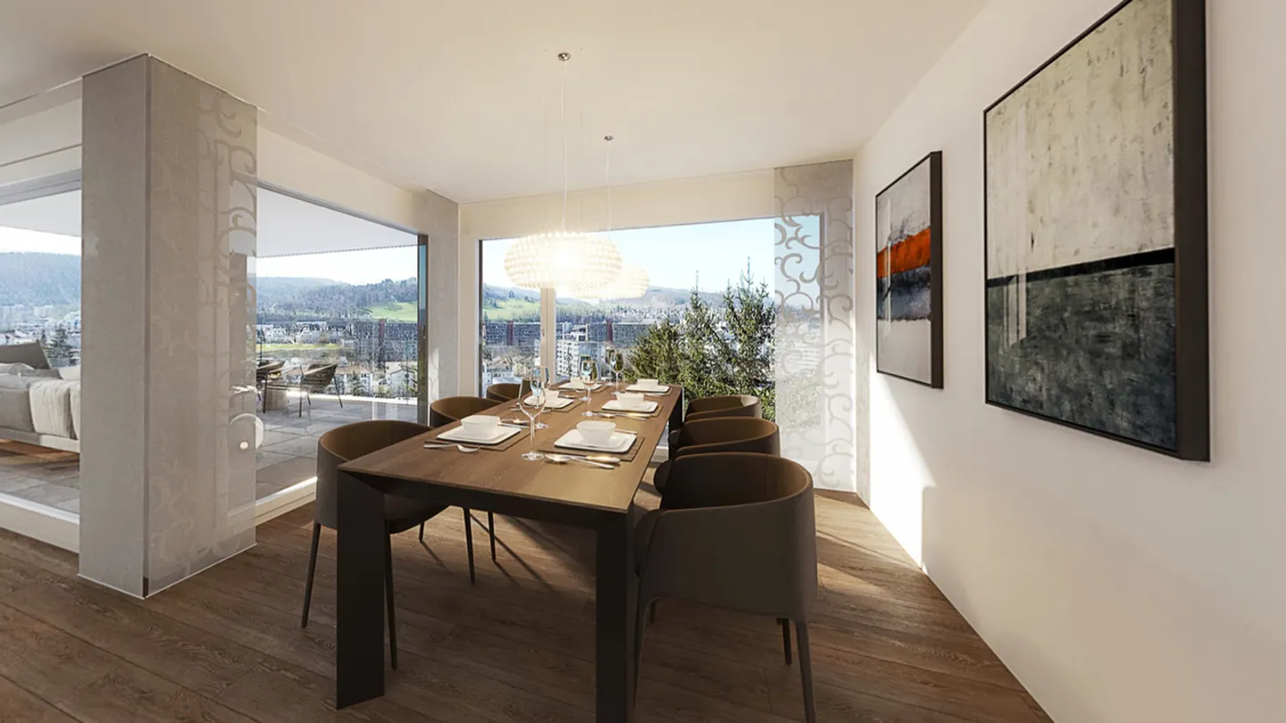 4½ pièces appartements en copropriété avec grande terrasse - Photo 6 sur 16