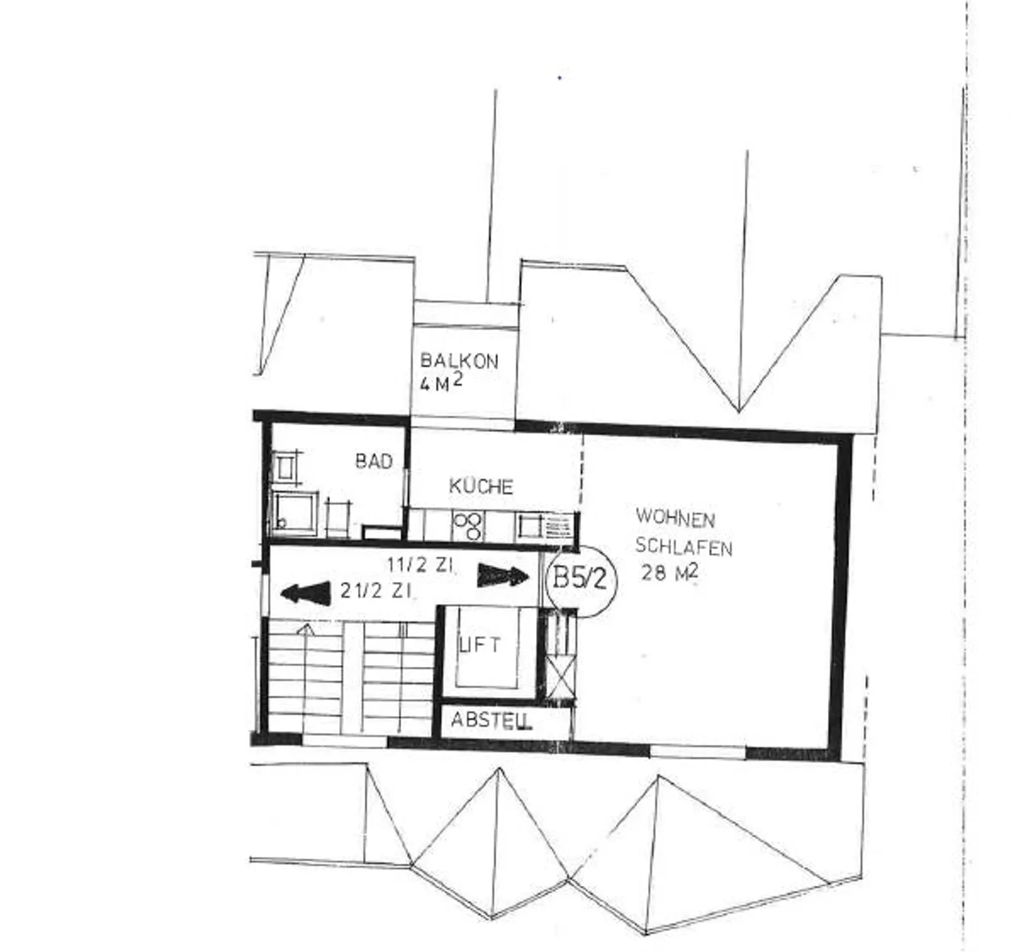 Helle 1½-Zimmer-Wohnung im beliebten Bruchquartier - Foto 8 von 8