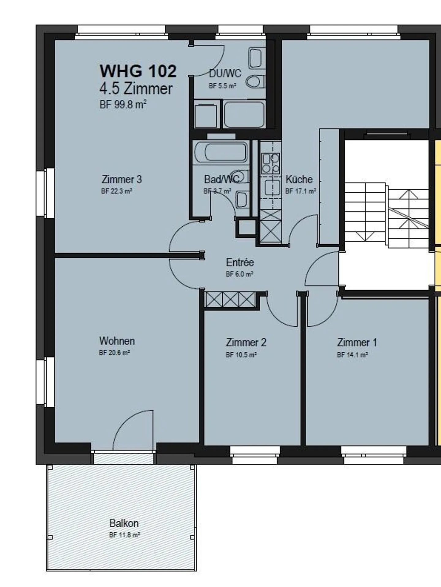 Appartement moderne à Elgg - Photo 11 sur 11