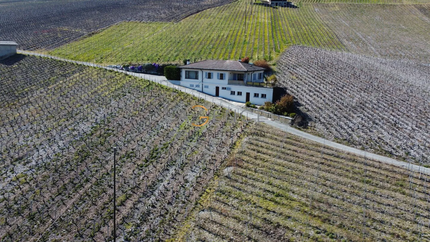Da ristrutturare - Casa indipendente nel cuore del vigneto del Vallese! - Foto 1 di 10