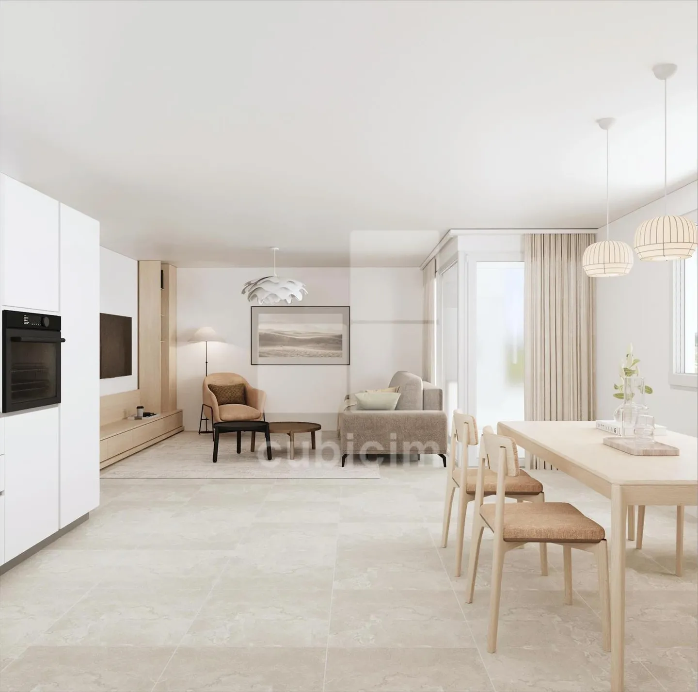 3,5-Zimmer-Wohnung - Foto 4 von 12