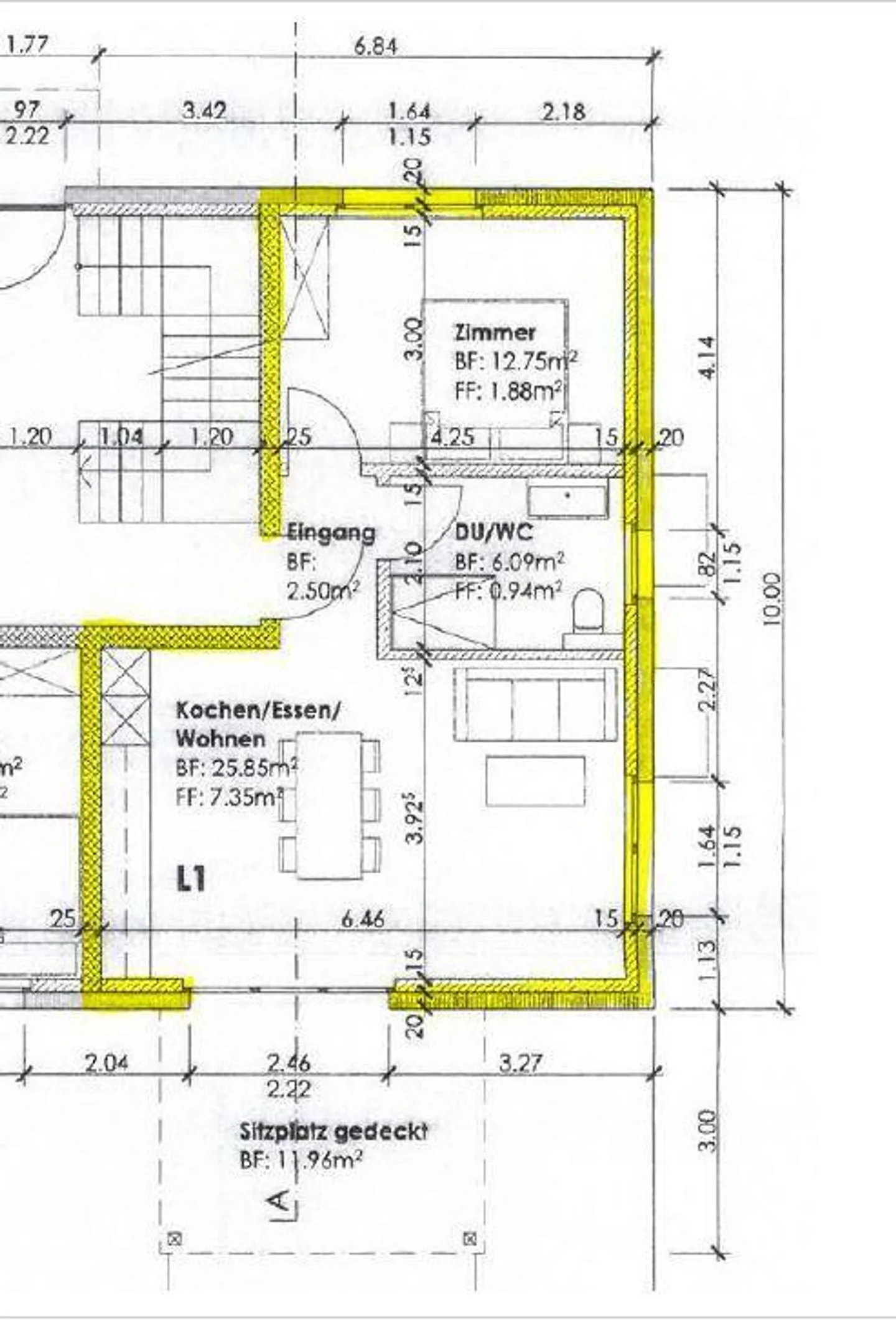 Espace de sièges couvert, emplacement calme, nouvelle construction : Votre nouveau chez-vous ? - Photo 7 sur 7
