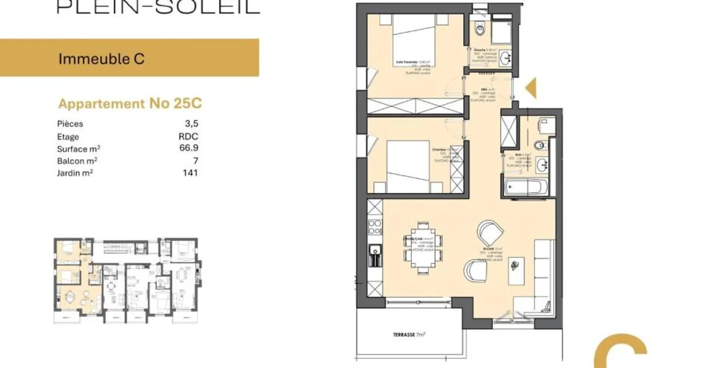 Charmante Wohnung mit Garten - Foto 8 von 8