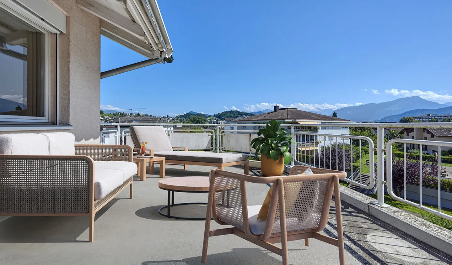 Espace pour idées : appartement de 4,5 pièces dans un quartier apaisé - Photo 5 sur 7