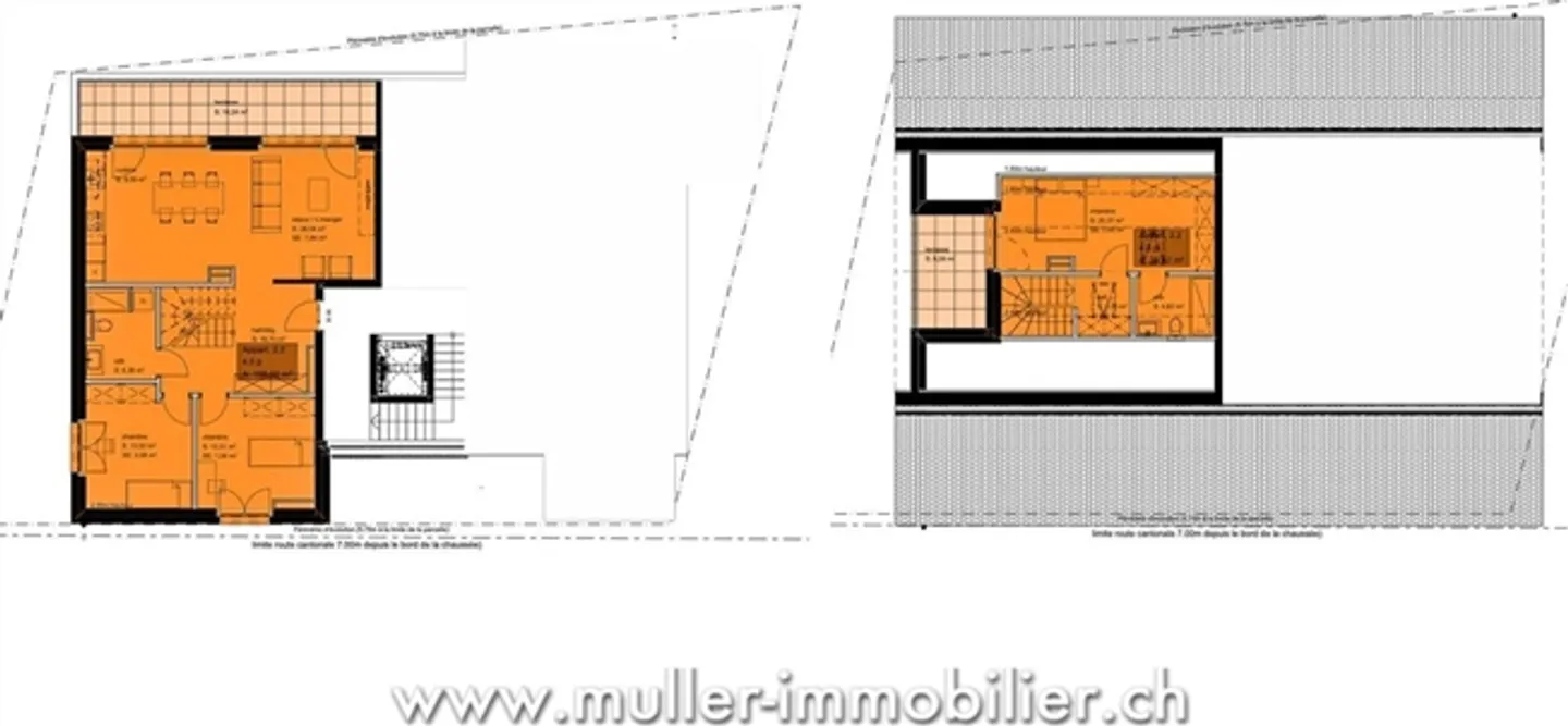 «Penthouse mit Blick ins Grüne, nahe Romont» - Foto 7 von 13