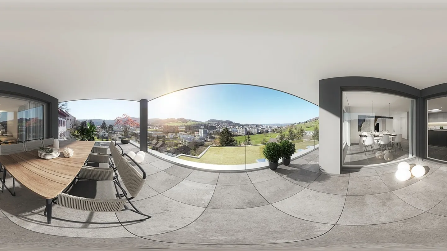 4½ pièces appartements en copropriété avec grande terrasse - Photo 12 sur 16