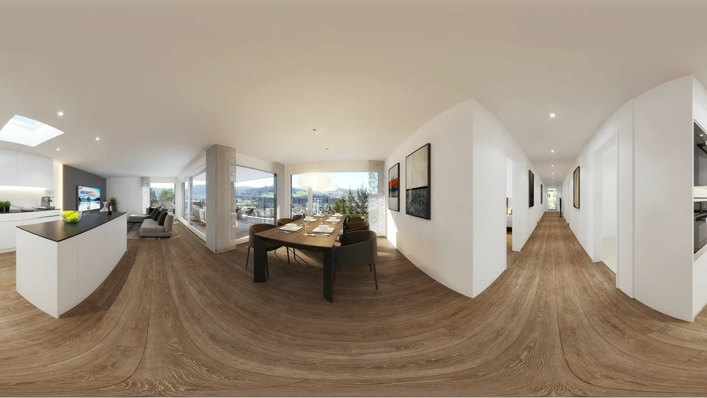 4½ pièces appartements en copropriété avec grande terrasse - Photo 13 sur 16