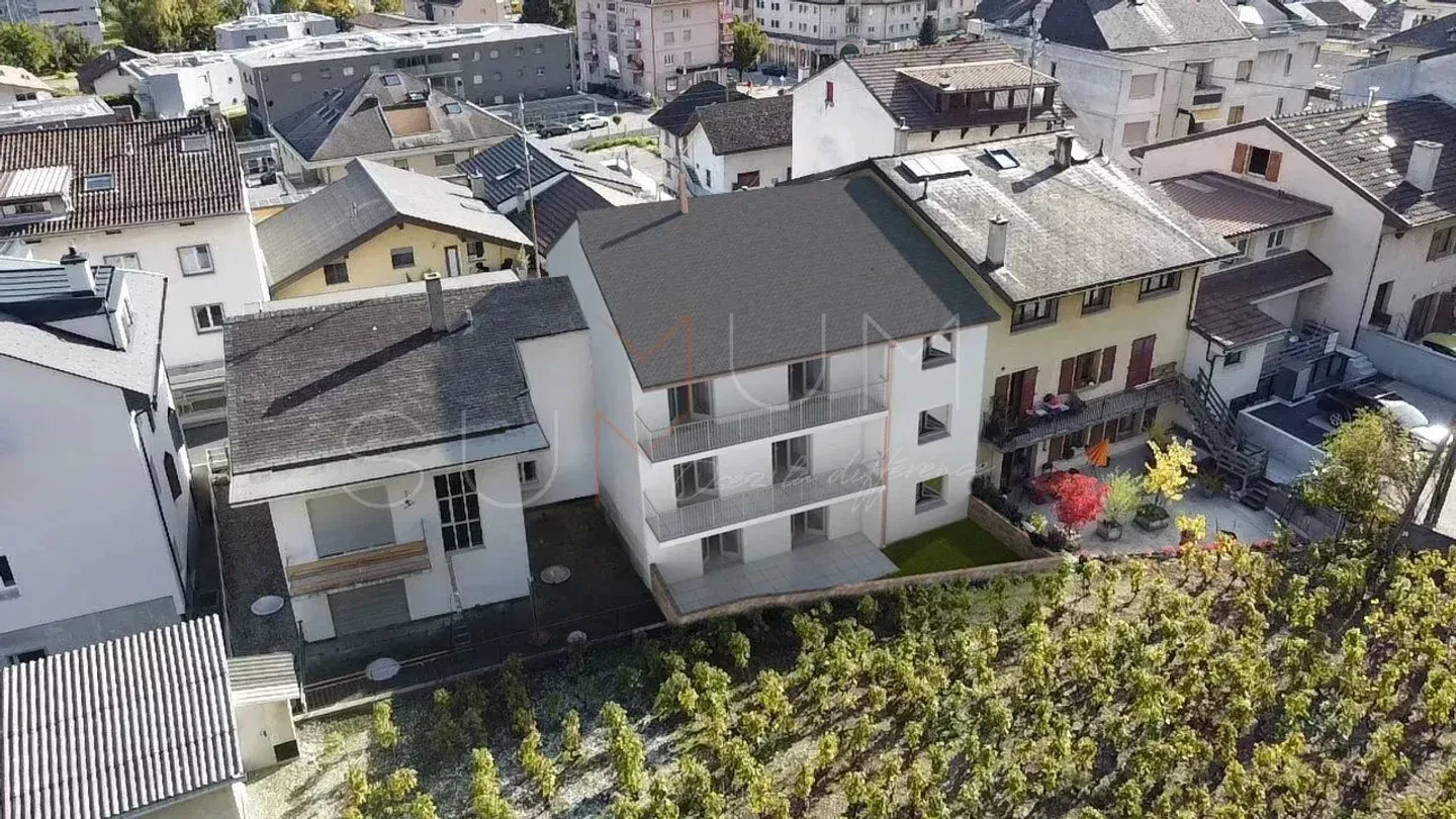 Zu erfassen für Rendite oder Wohnen - Neue 2,5-Zimmer-Wohnung von 70 m2 mit Terrasse und Blick auf die Weinberge - Foto 8 von 13