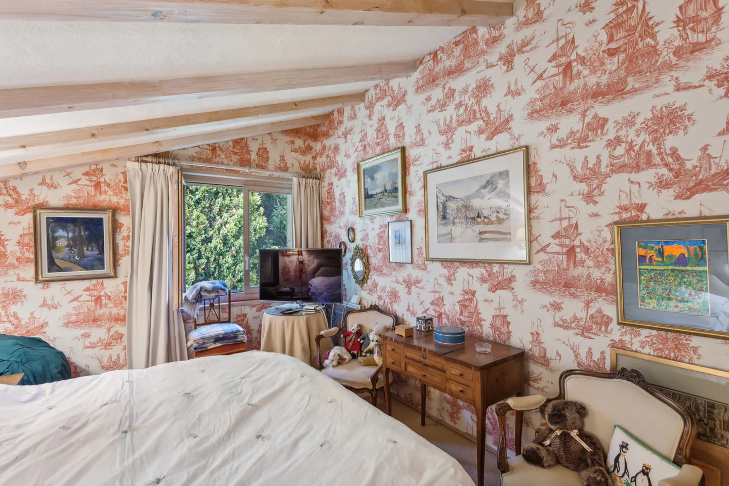 Accogliente appartamento duplex a Château-d'Oex con camino - Foto 18 di 23