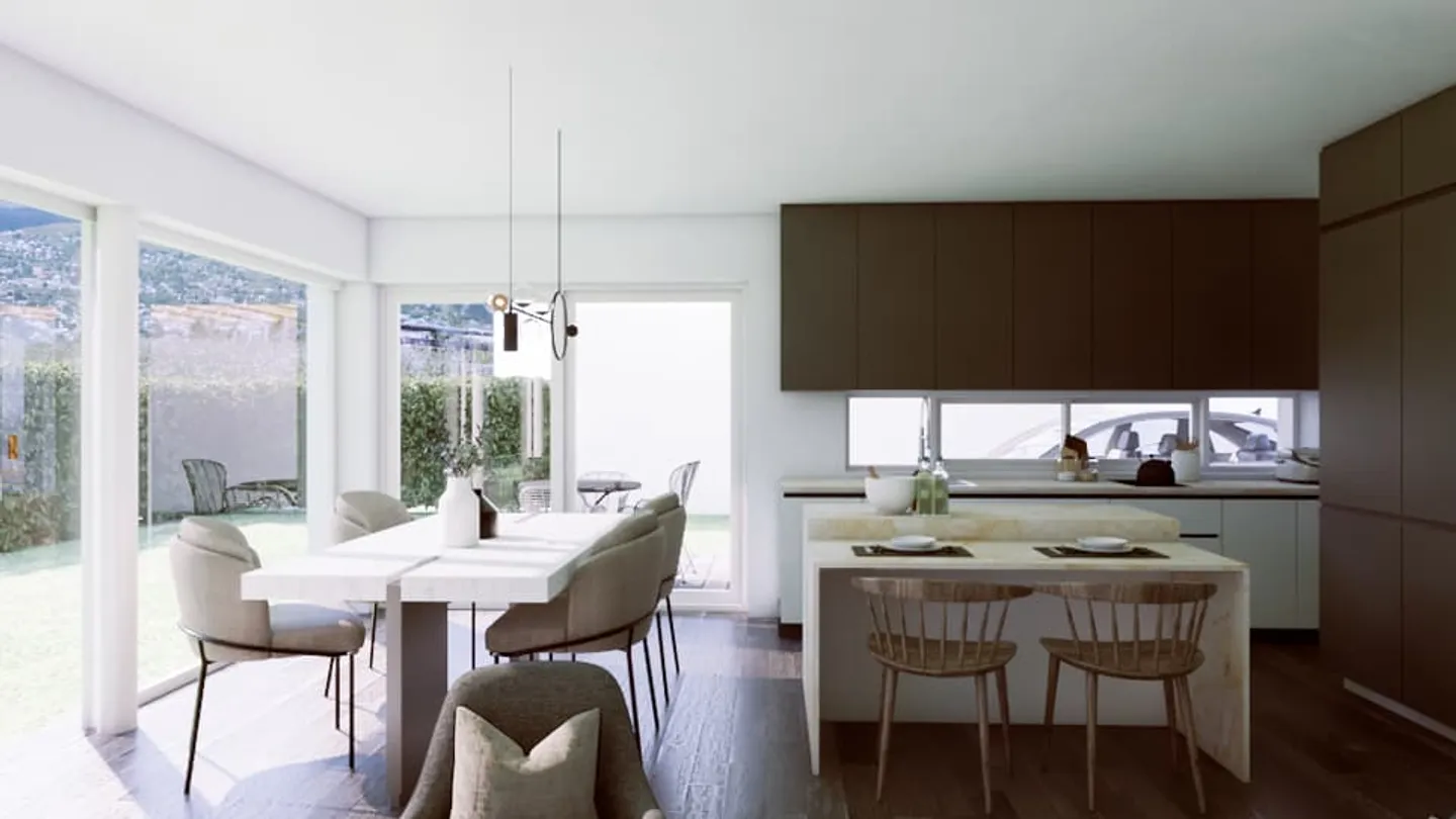 Moderne Villa in Bramois - Foto 3 von 4