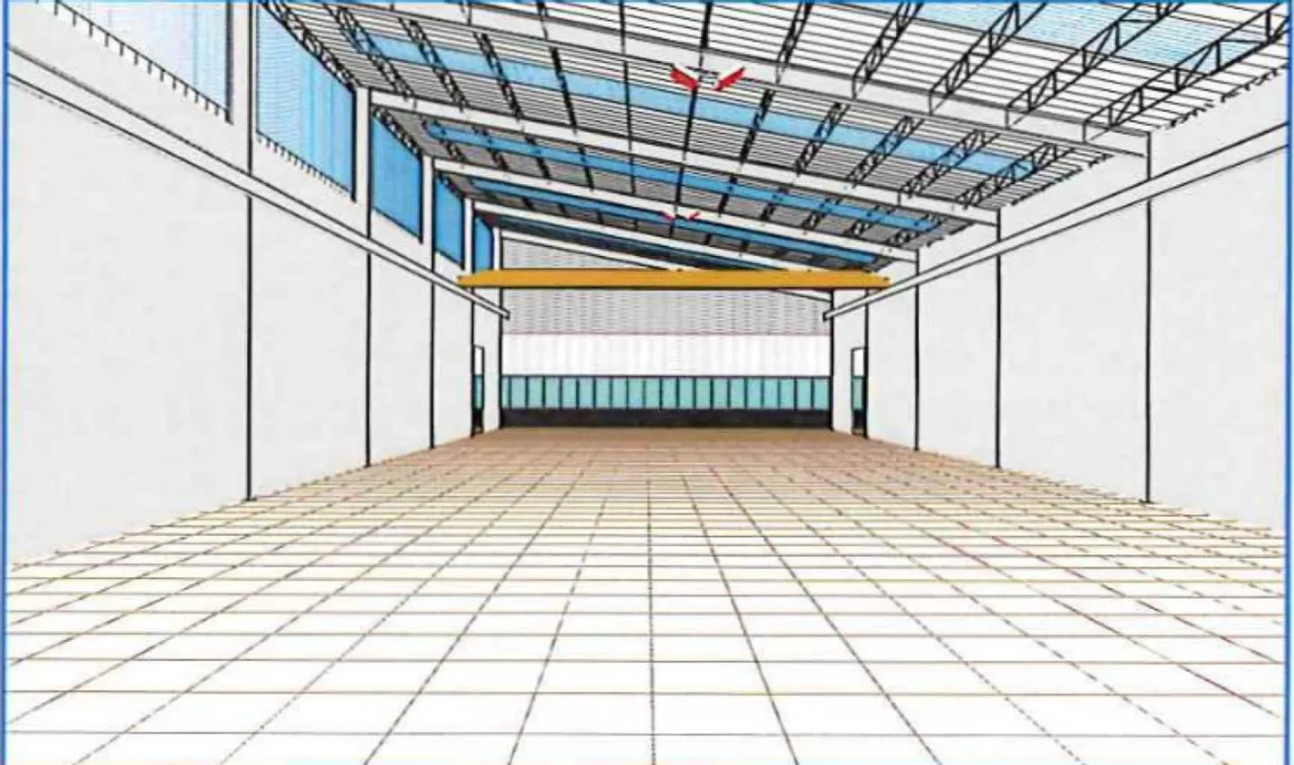 Halls, stocks, depositi, laboratori, produzione, aree coperte, terreni, 2400m2 divisibile 1200m2, altezza/soffitto: 10m - Foto 1 di 9