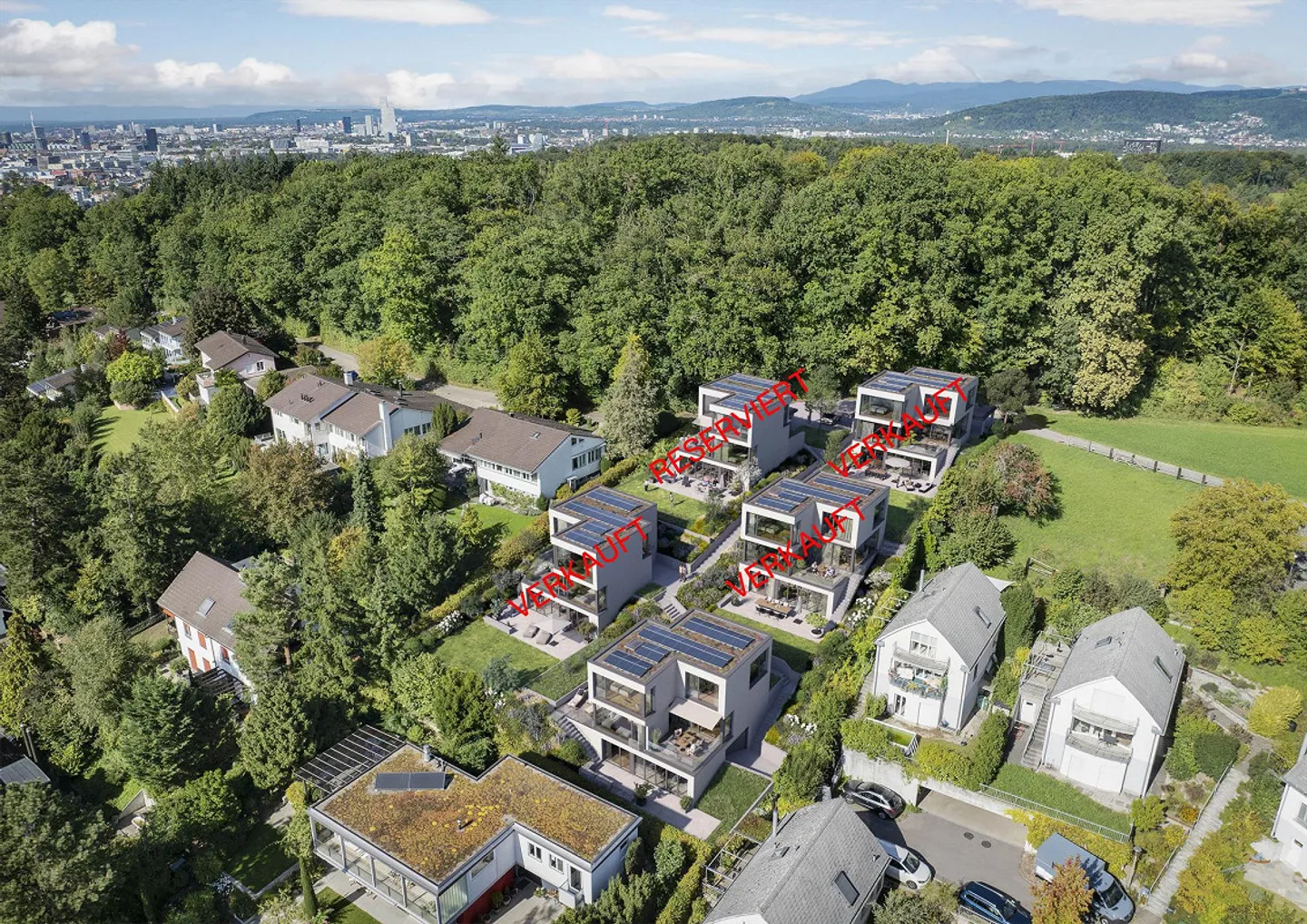 Freistehendes Einfamilienhaus mit Garten (Haus 5) in Münchenstein - Foto 2 von 7