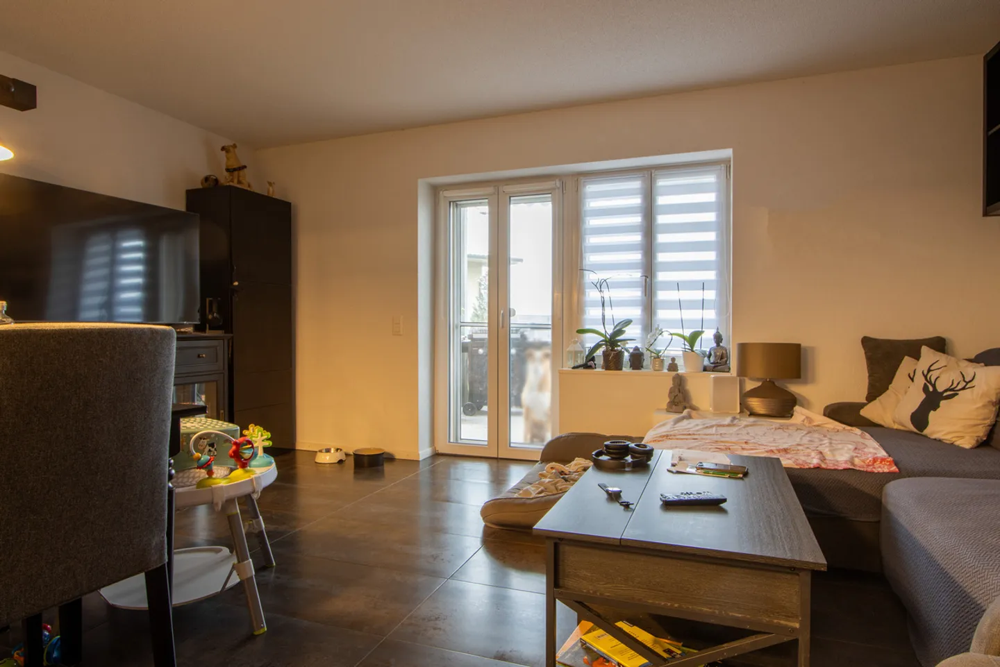 Appartamento al piano terra di 3,5 stanze - Giardino in uso condiviso - Foto 5 di 9