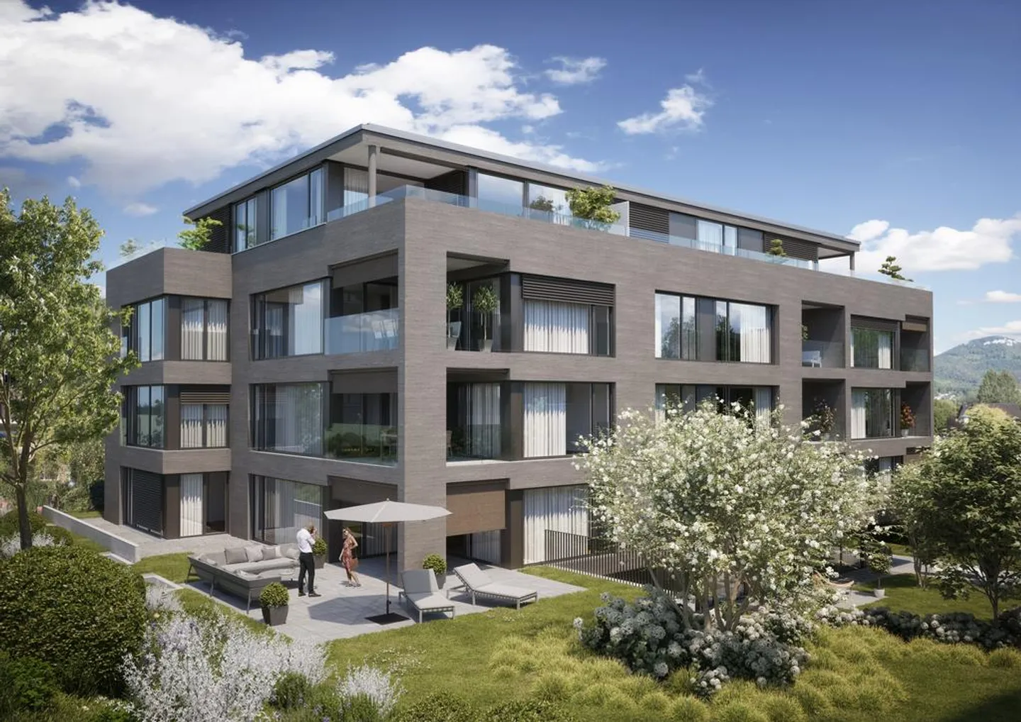 Appartamento di nuova costruzione nel centro di Aesch - Foto 1 di 9