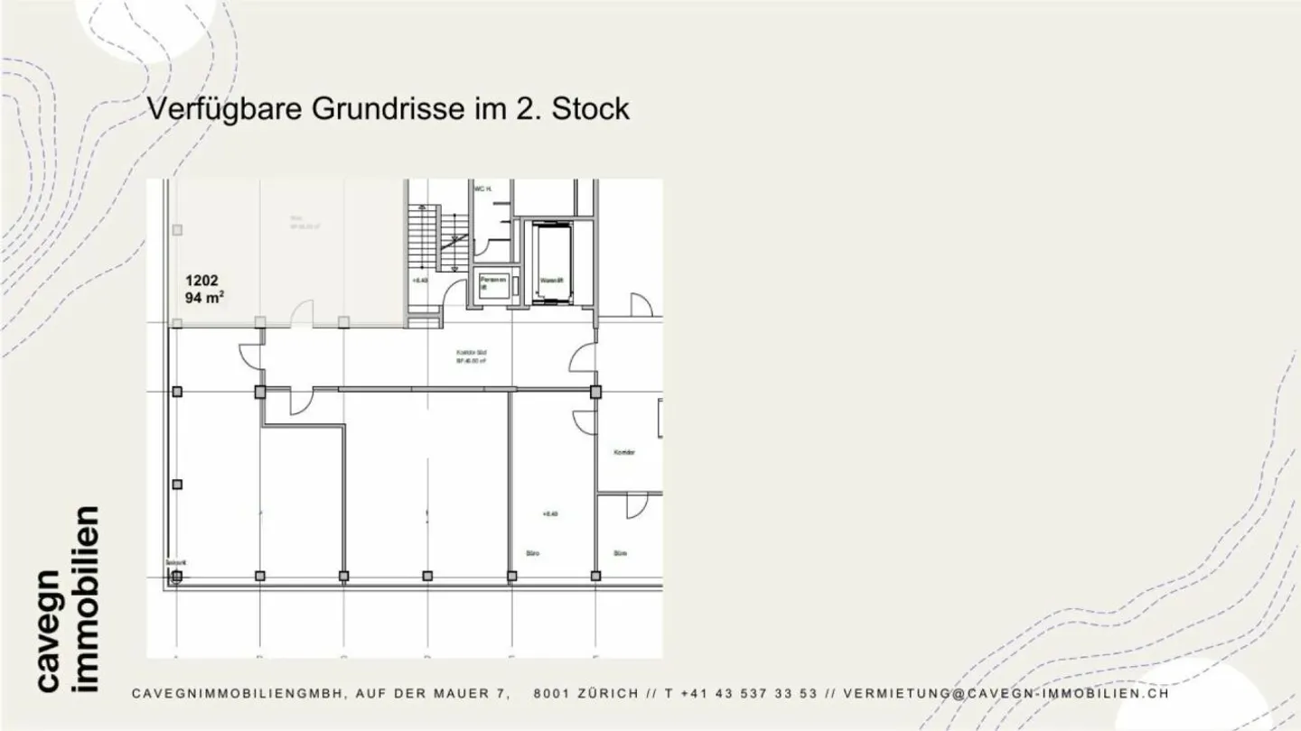 Spazio ufficio luminoso in prossimità immediata della stazione ferroviaria di Regensdorf - Foto 7 di 7