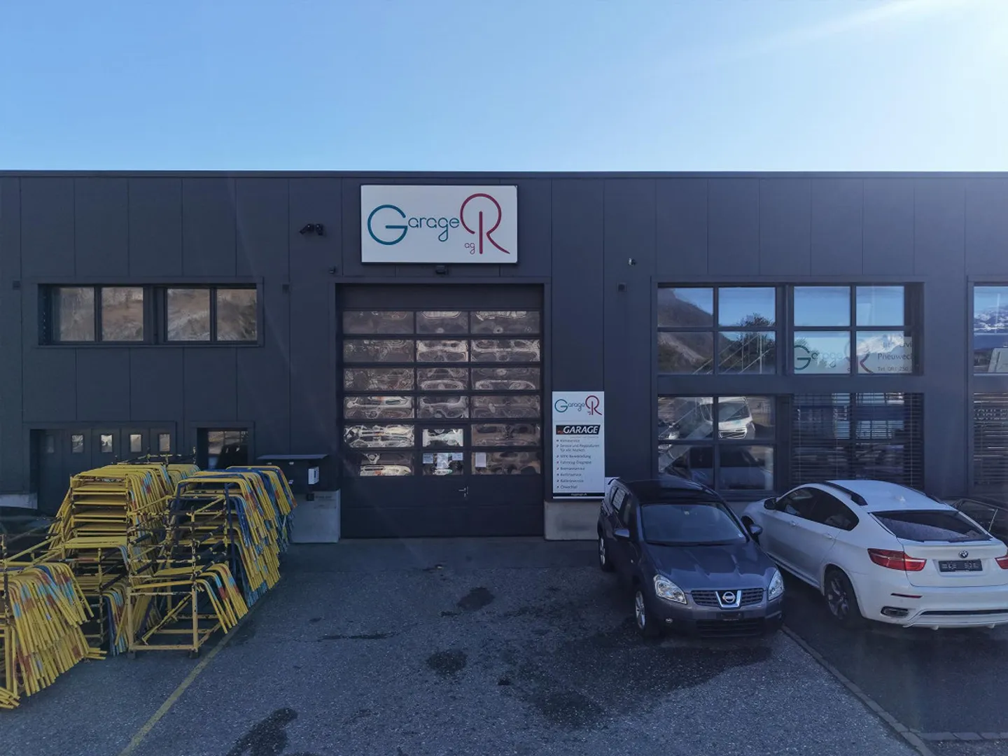 Chur - Autoreparatur-Werkstatt mit Büro inkl. Inventar - Foto 1 di 4