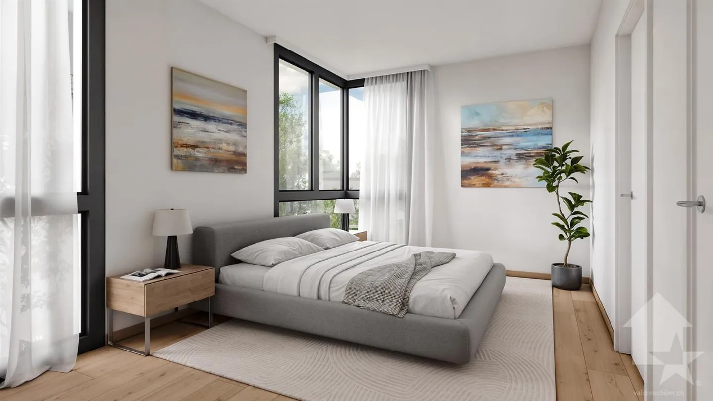 Appartement spacieux avec jardin - Photo 8 sur 10